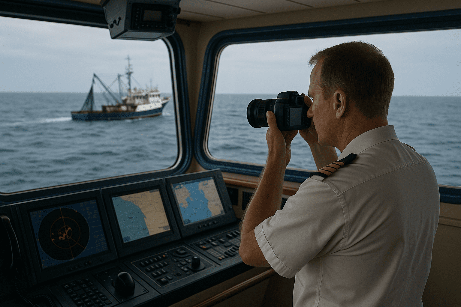 ¿Cómo un Capitán de buque mercante puede reportar actividades de pesca INDNR sin comprometer su identidad?