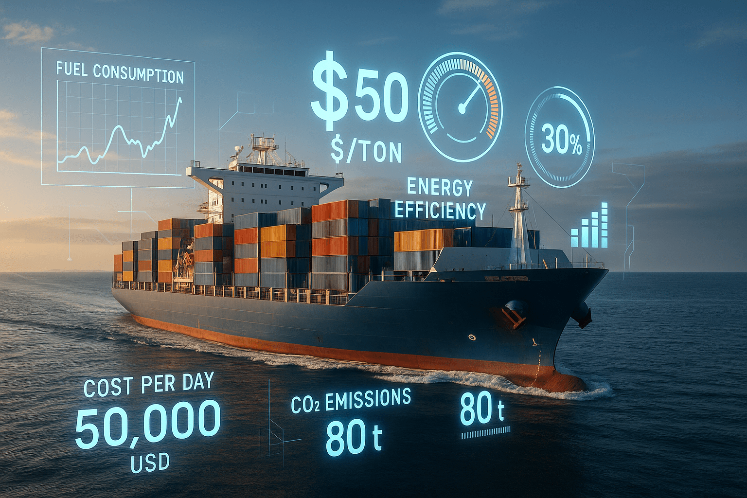 El impacto del precio del combustible en la operación marítima 2025: volatilidad, ETS y eficiencia obligatoria